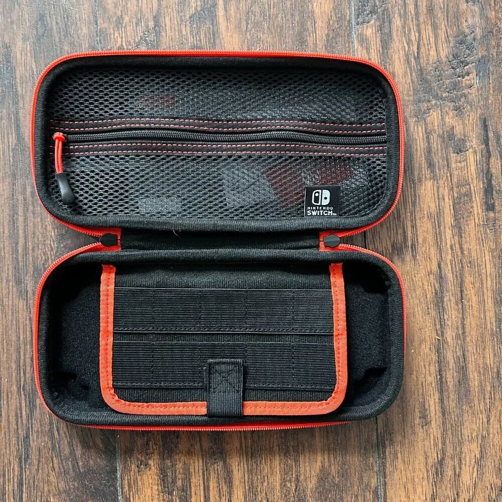 Nintendo Switch Black and Red Travel Case